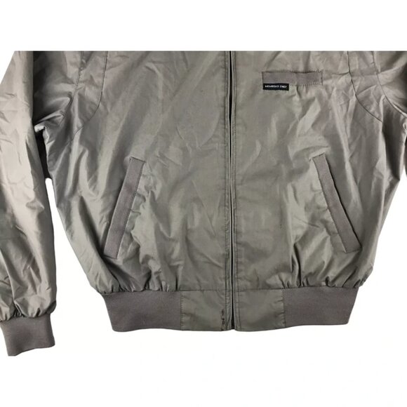 Members Only Mens Gray Long Sleeve‎ Pockets Full Zip Bomber Jacket Size 42 - Picture 3 of 10
